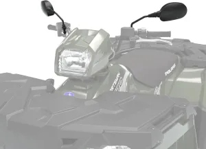 Polaris Side View Adjustable Mirrors for Sportsman ATV, Handlebar Mounted, Set of 2, 2877222