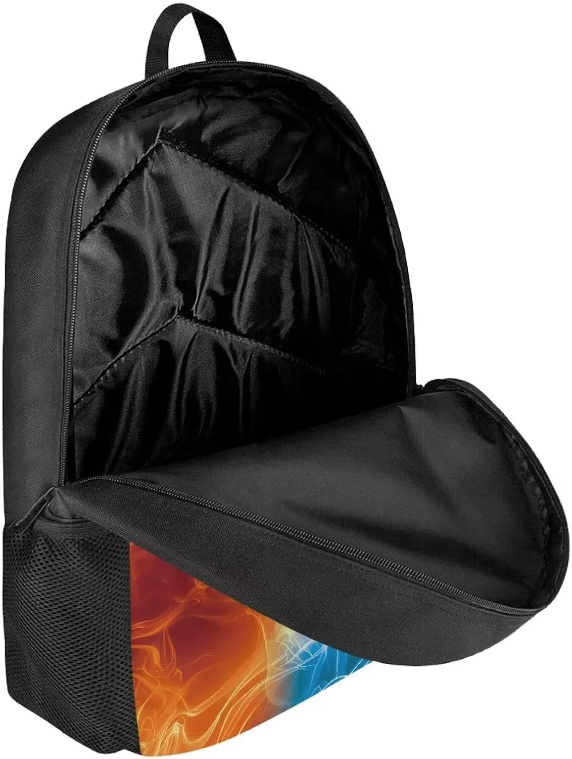 POLERO Boys Basketball Backpack for School 17 Inch Preschool Primary Backpacks Lightweight School Bookbags