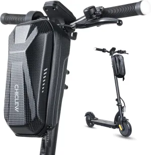 Portable Electric Scooter Bag, Quick Release Scooter Storage Bag with 2L/3L Large Capacity, Waterproof Scooter Front Handlebar Bag for Carrying Phone, Wallet, Charger Tools, Repair Tools
