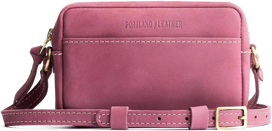 Portland Leather Goods Small Camera Bag Purse for Women – Handmade from the Finest Full-Grain Hides