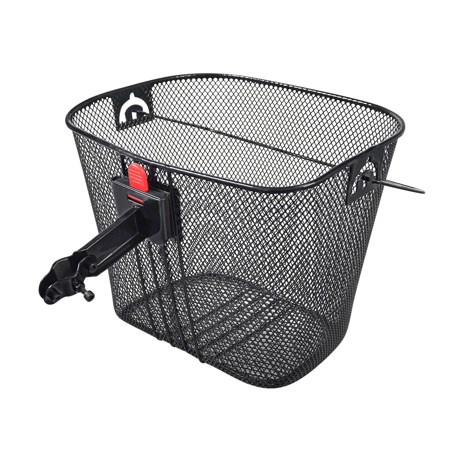 Premium Universal Wire Basket with Quick-Release Mounting Hardware for Bicycles & Scooters (Blemished)