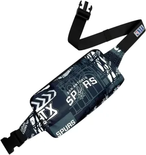 Pro Specialties San Antonio Spurs Basketball Fanny Pack TM1872: Adult Bag (Street Series) Elevate Your Style with this Trendy Belt Bag - Ideal for Sports Enthusiasts. Perfect Waist Bag