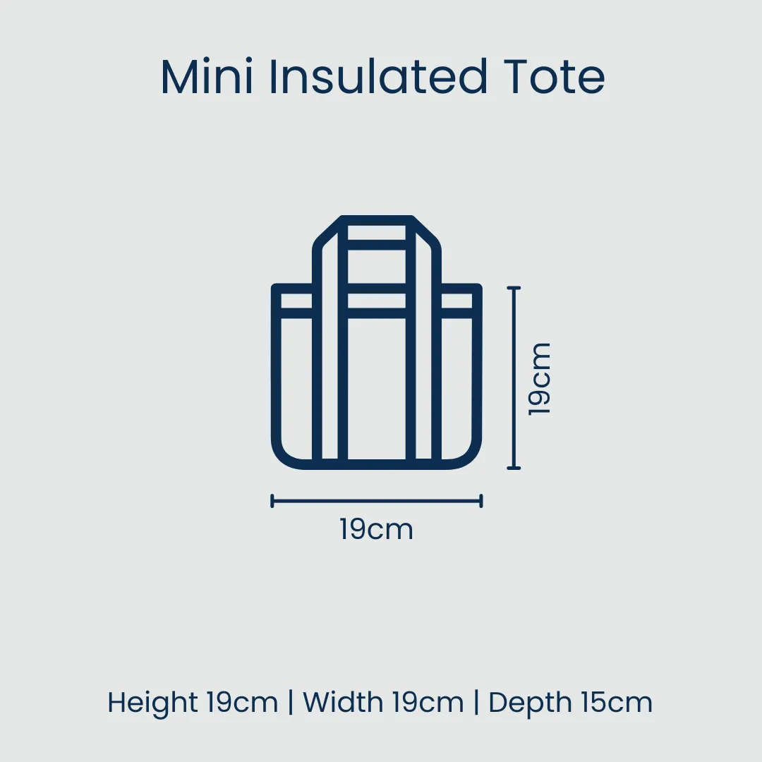 Project Ten Pty Ltd Mini Insulated Tote, Geo Floral