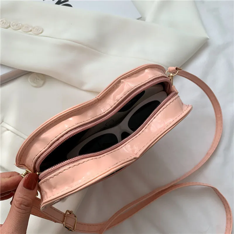 PU Heart Crossbody bag