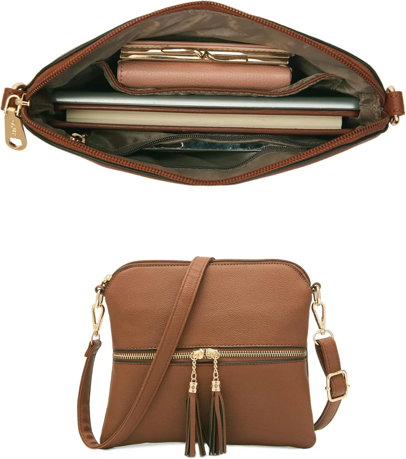 Qiyuer Purses And Wallets Set For Women Tote Handbags Large Hobo Bag Purse With Wallet 3PCS