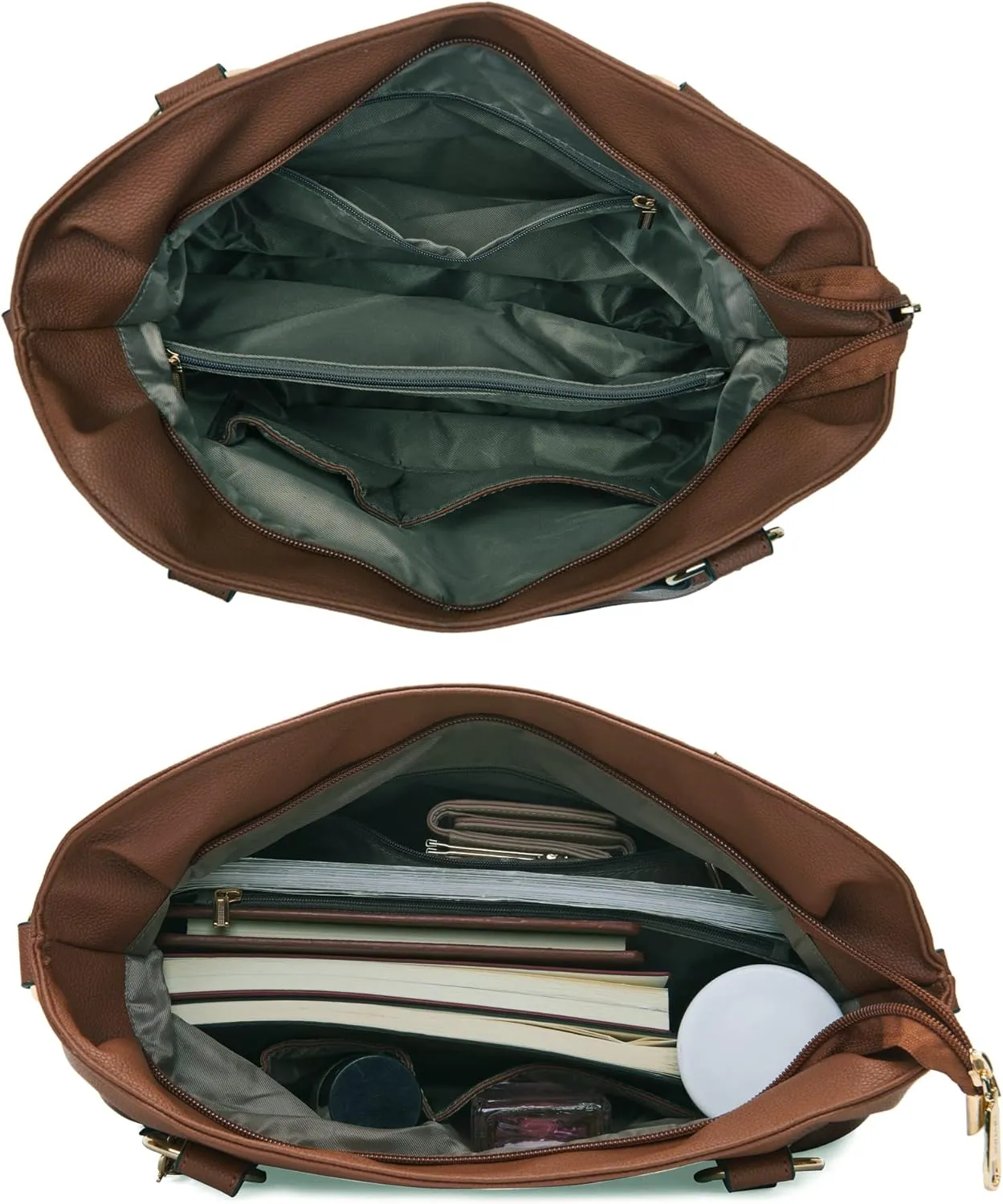 Qiyuer Purses And Wallets Set For Women Tote Handbags Large Hobo Bag Purse With Wallet 3PCS