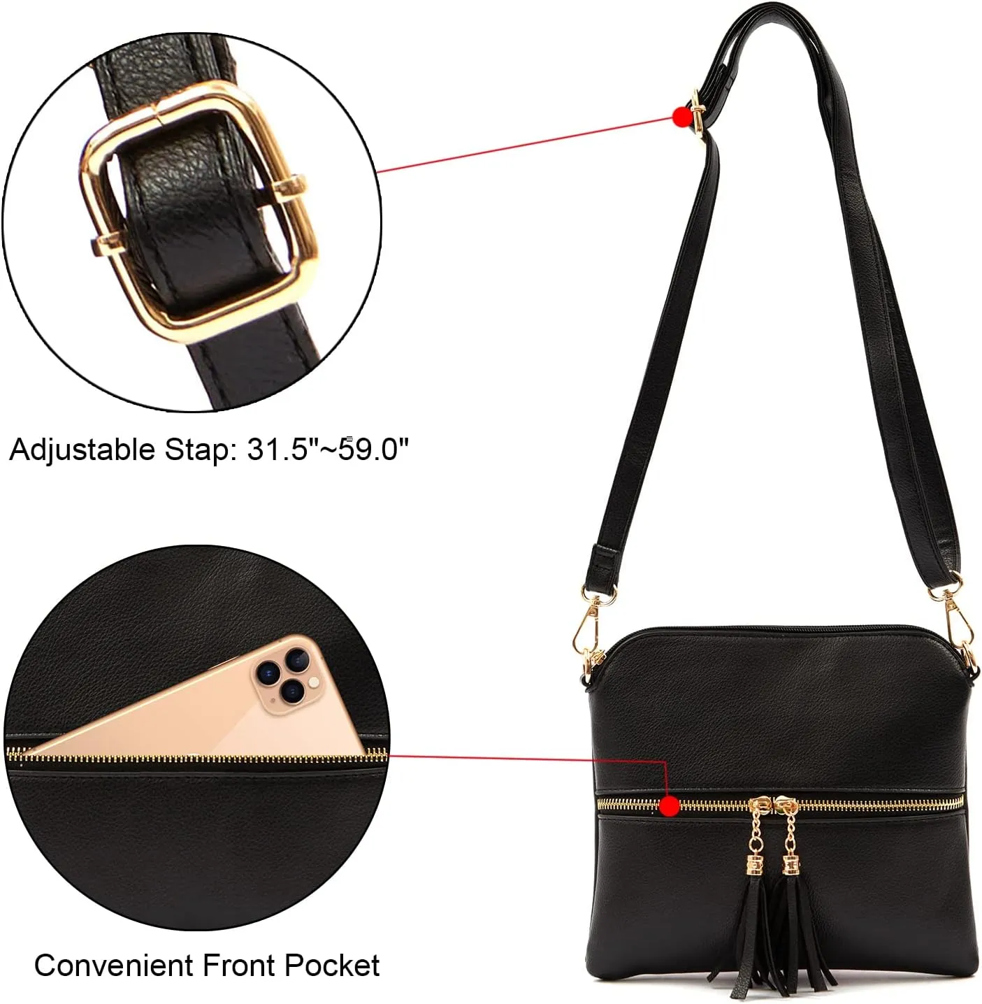 Qiyuer Purses And Wallets Set For Women Tote Handbags Large Hobo Bag Purse With Wallet 3PCS