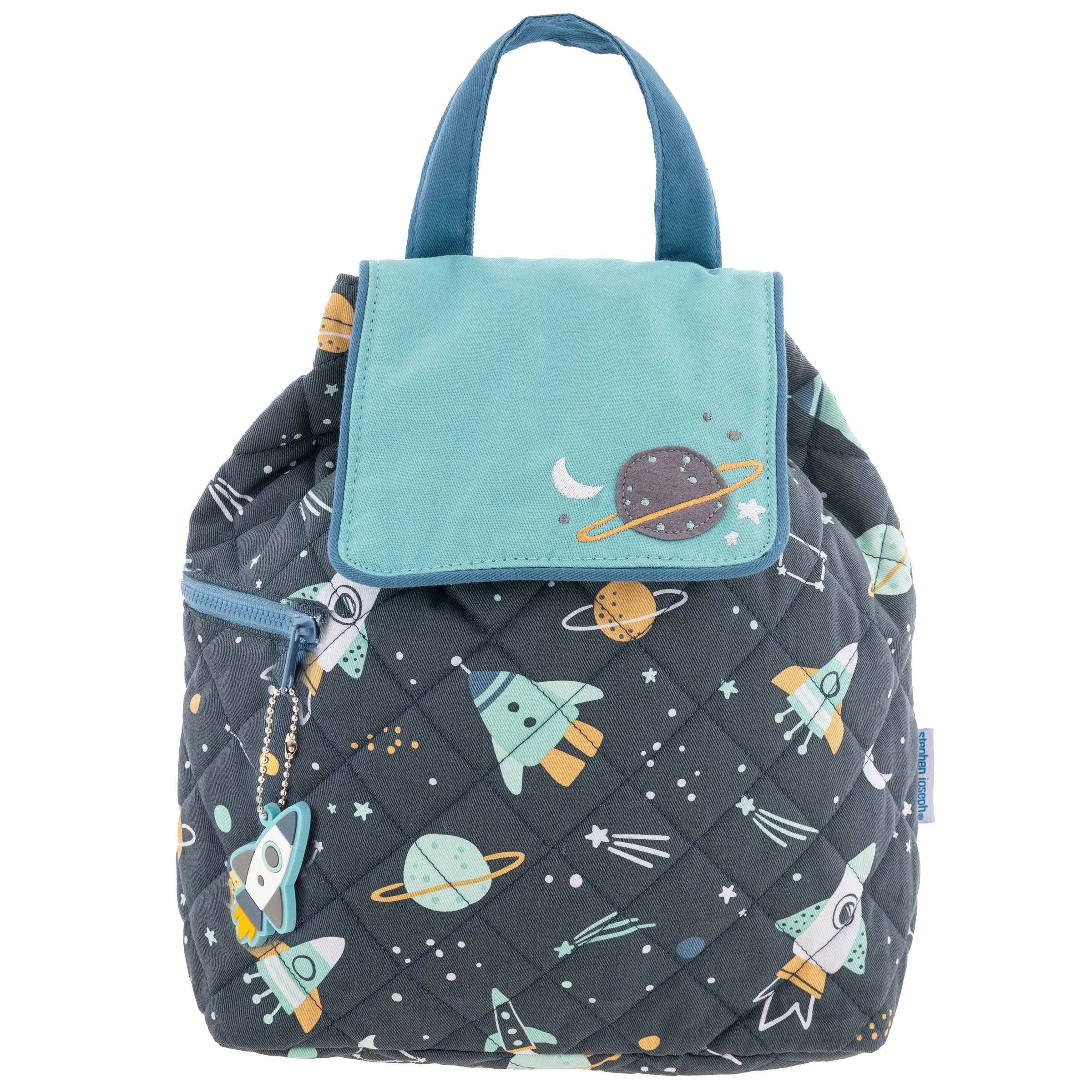 Quilted Baby Backpack: Space