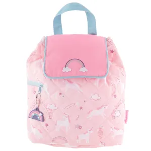 Quilted Baby Backpack: Unicorn