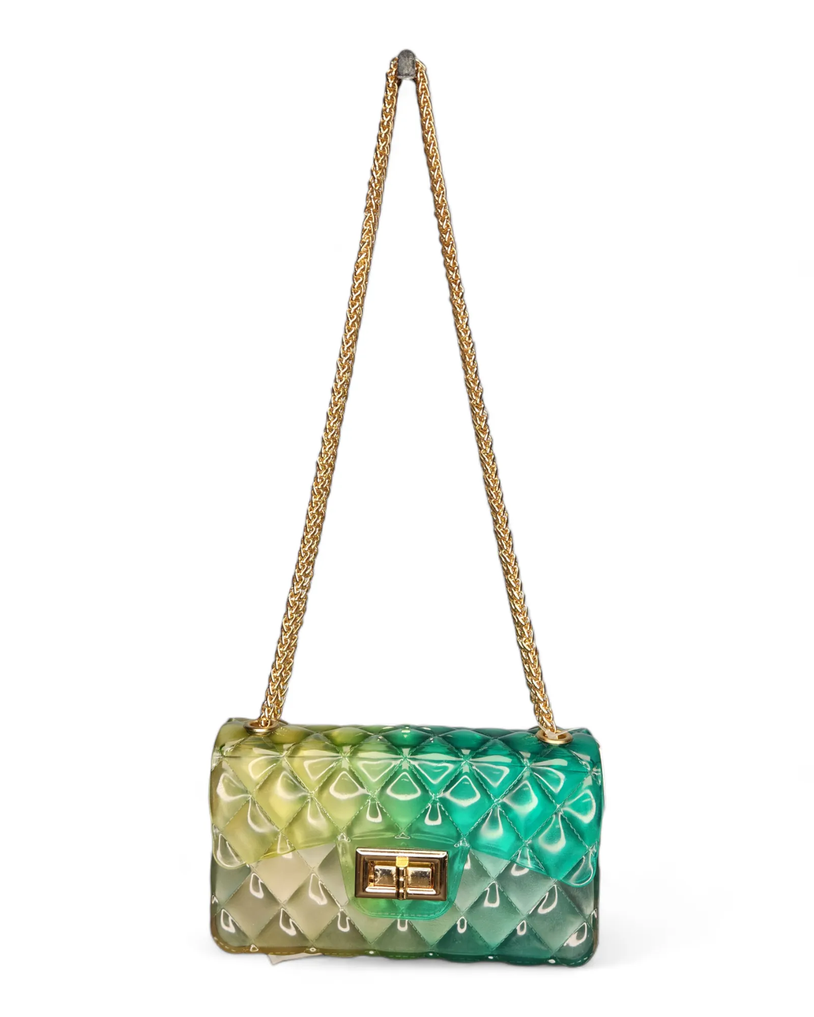 Quilted Jelly Crossbody Bag