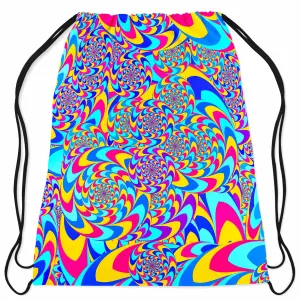 Rabbit Hole Drawstring Bag