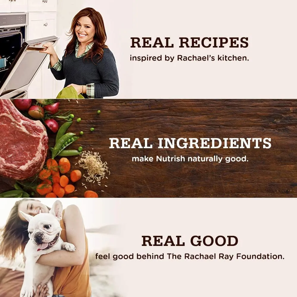 Rachael Ray Nutrish Soup Bones Dog Treats, Chicken & Veggies Flavor, 11 Bones (Pack of 4)