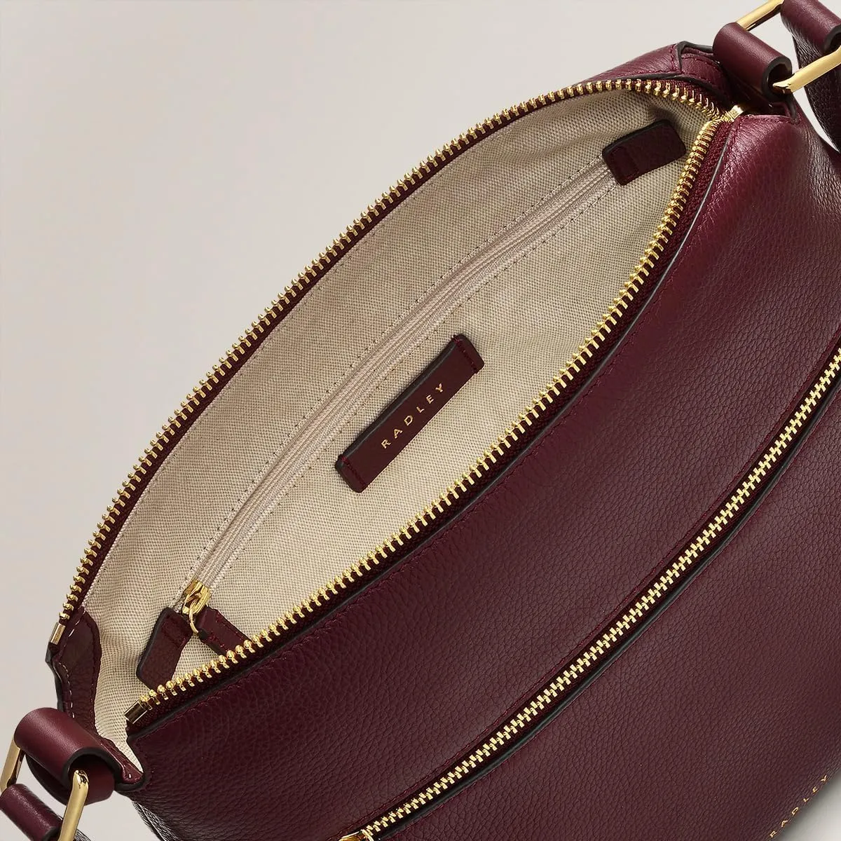 RADLEY London Fountain Mews Women's Small Leather Ziptop Crossbody Bag