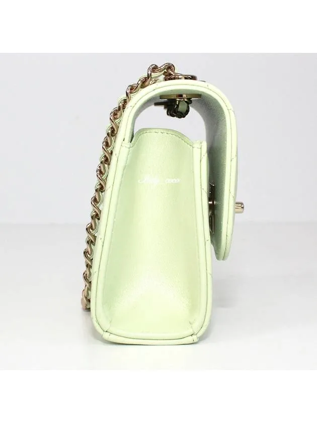 Responsive Logo CC Leather Melona Mini Cross High-precision Chanel Chain Bag