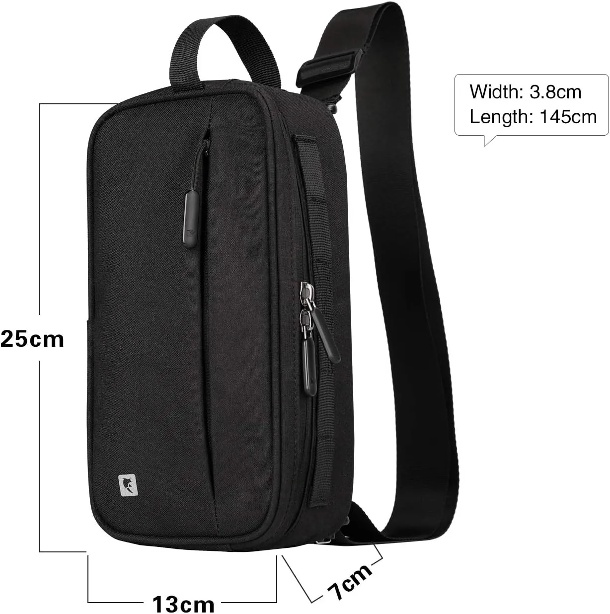 Rhinowalk Multifunction Bike Handlebar Bag Front Bag 3L Bicycle Frame Bag Waterproof Shoulder Bag Handbag Waist Bag