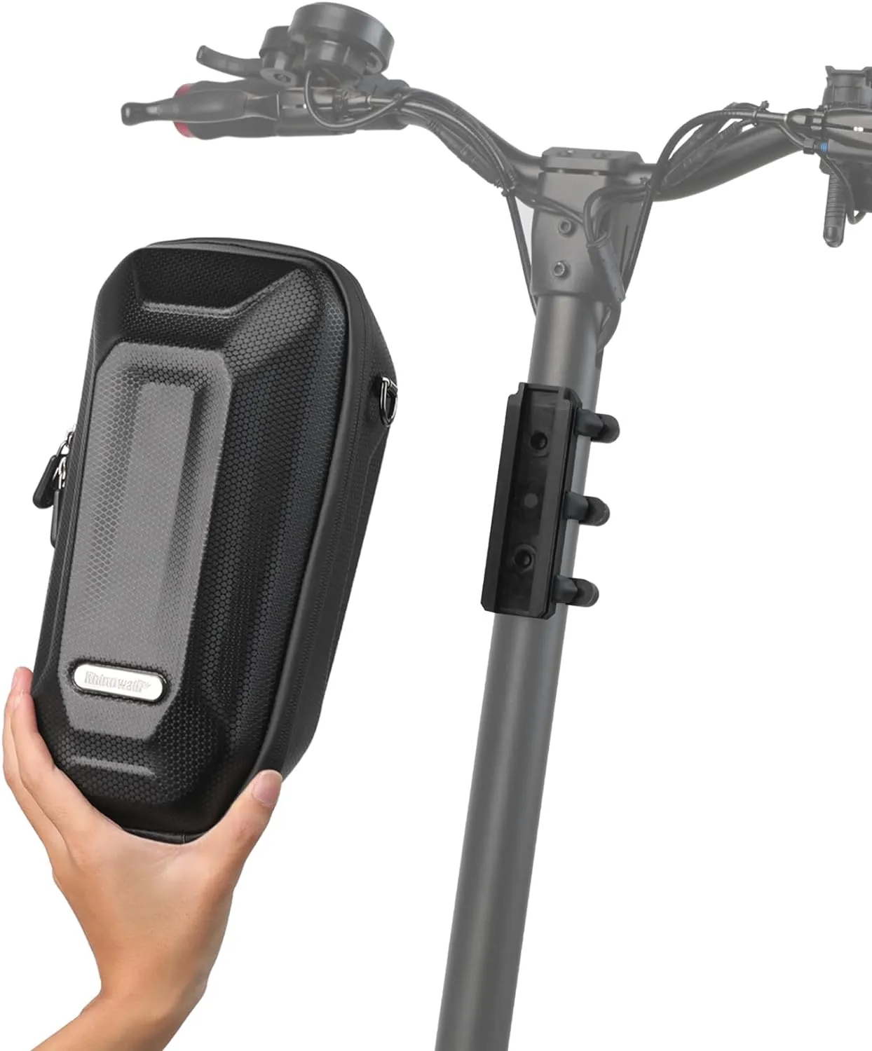 Rhinowalk Scooter Bag Handlebar Bag Waterproof Front Storage Bag Bike Frame Bag for Electric Scooter/Bicycle/Motorcycle