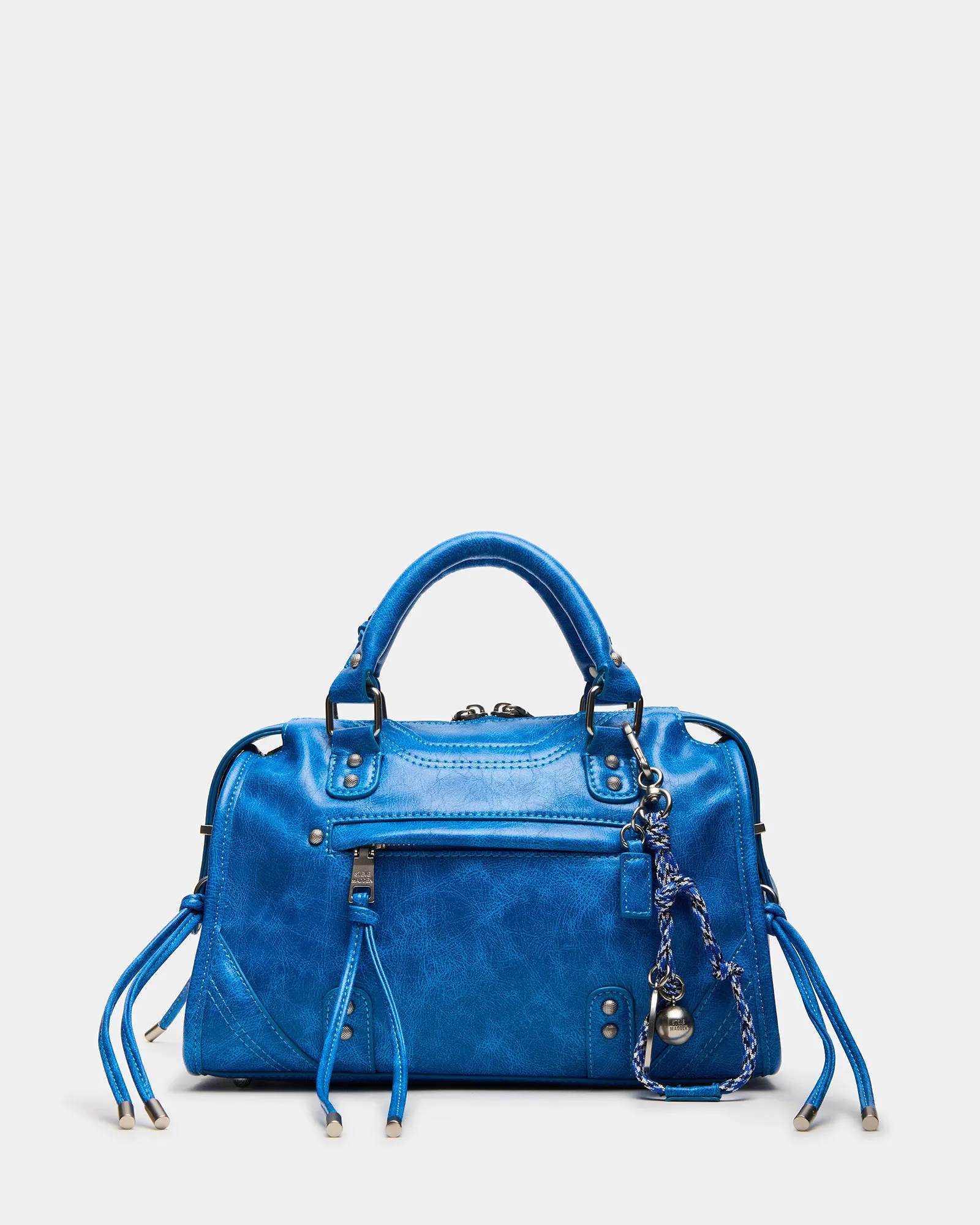 RIGGS BAG BLUE AND BAG CHARM BUNDLE