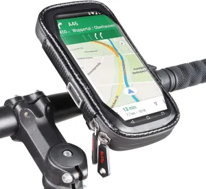 ROTTO Bike Phone Mount Bicycle Cell Phone Holder Handlebar Bag Anti-shake Waterproof with 360° Rotation Three Sizes
