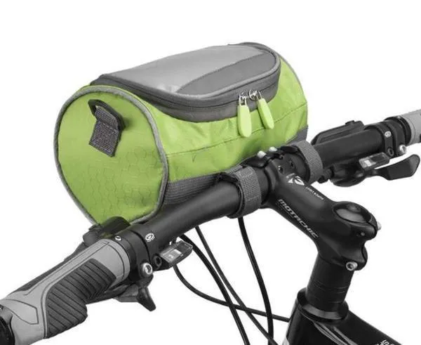 RoyaleGlow Multifunctional Touchscreen Handlebar Bag