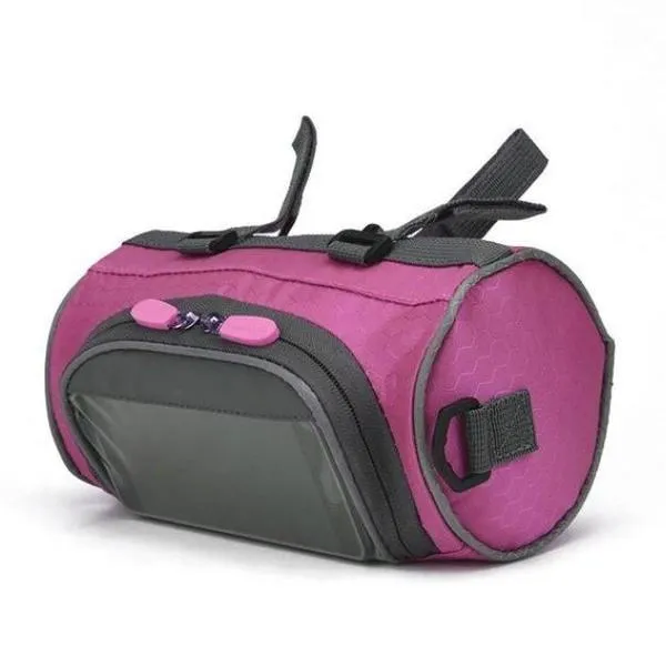 RoyaleGlow Multifunctional Touchscreen Handlebar Bag