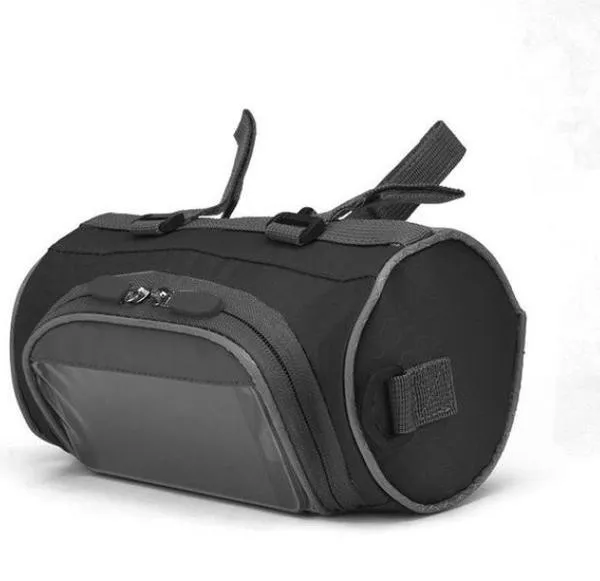 RoyaleGlow Multifunctional Touchscreen Handlebar Bag