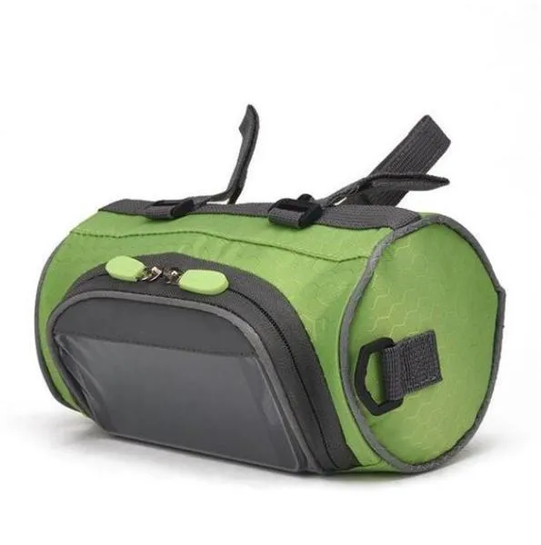 RoyaleGlow Multifunctional Touchscreen Handlebar Bag