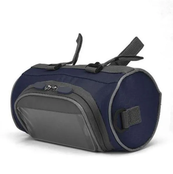 RoyaleGlow Multifunctional Touchscreen Handlebar Bag