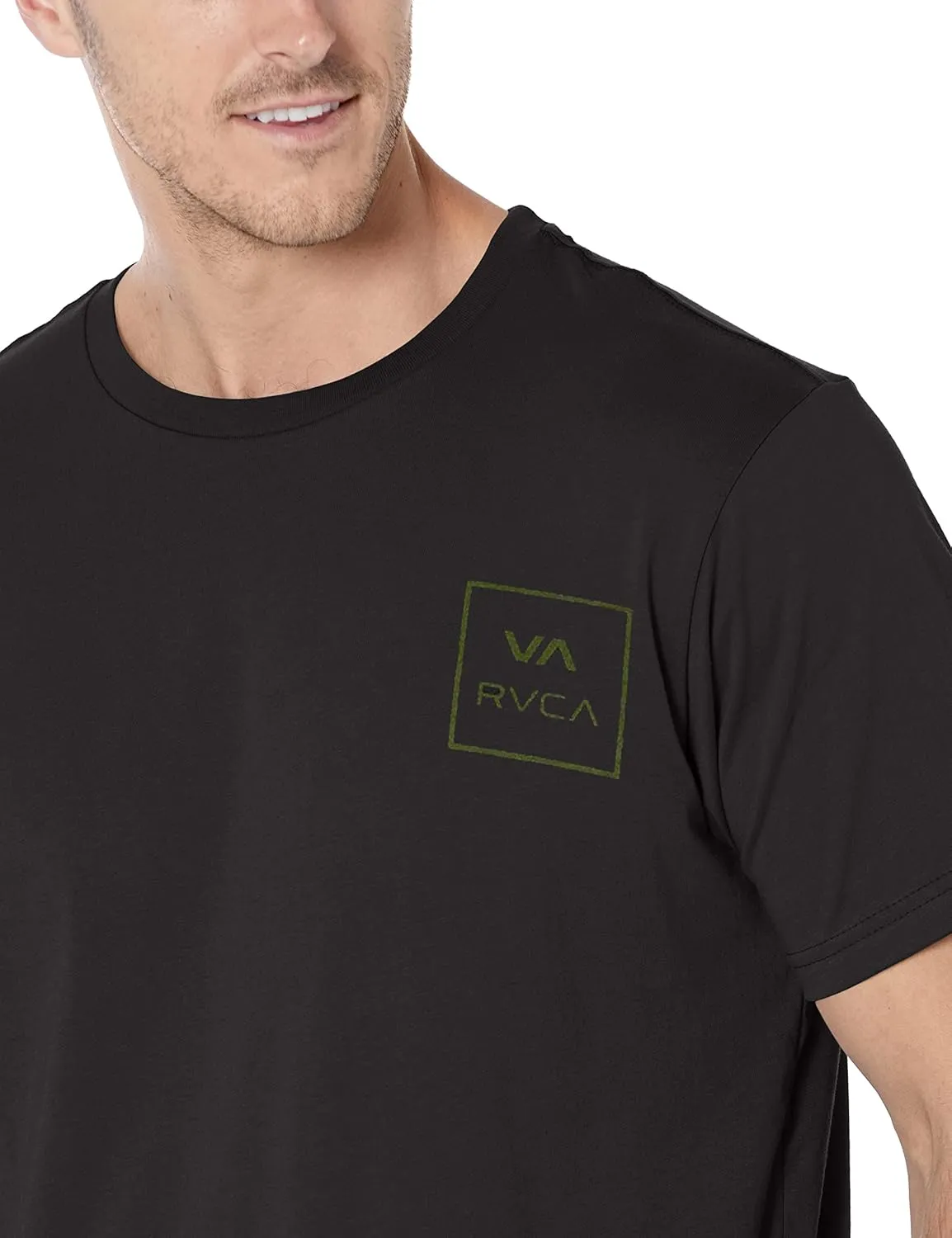 RVCA Men's Graphic Short Sleeve Crew Neck Tee Shirt