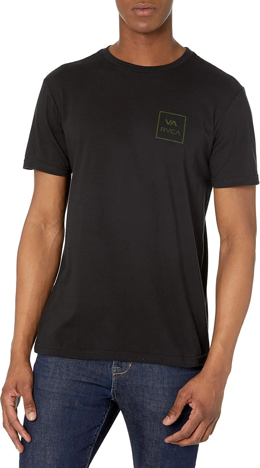 RVCA Men's Graphic Short Sleeve Crew Neck Tee Shirt