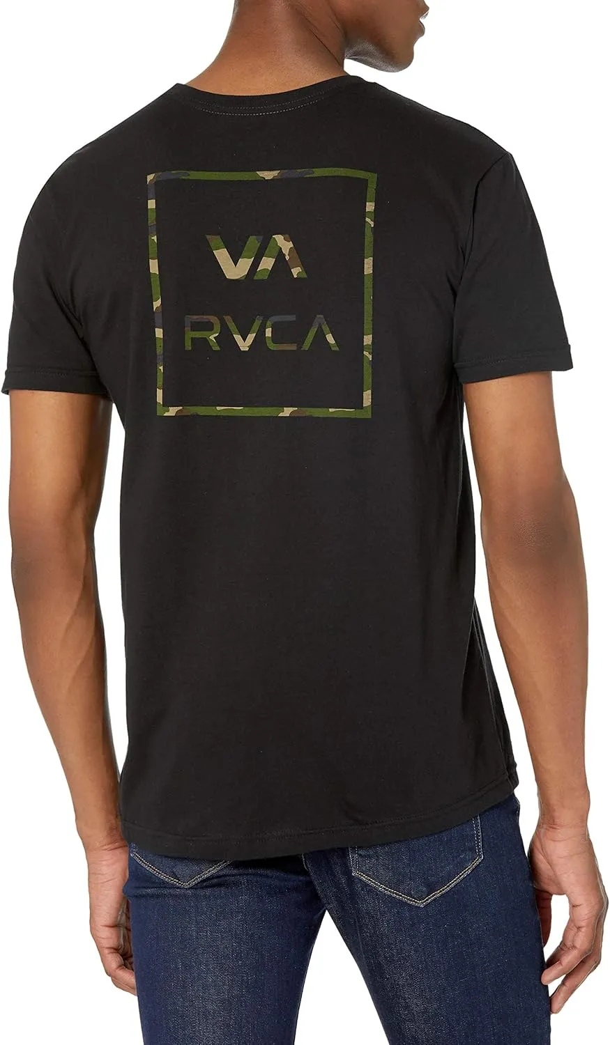 RVCA Men's Graphic Short Sleeve Crew Neck Tee Shirt