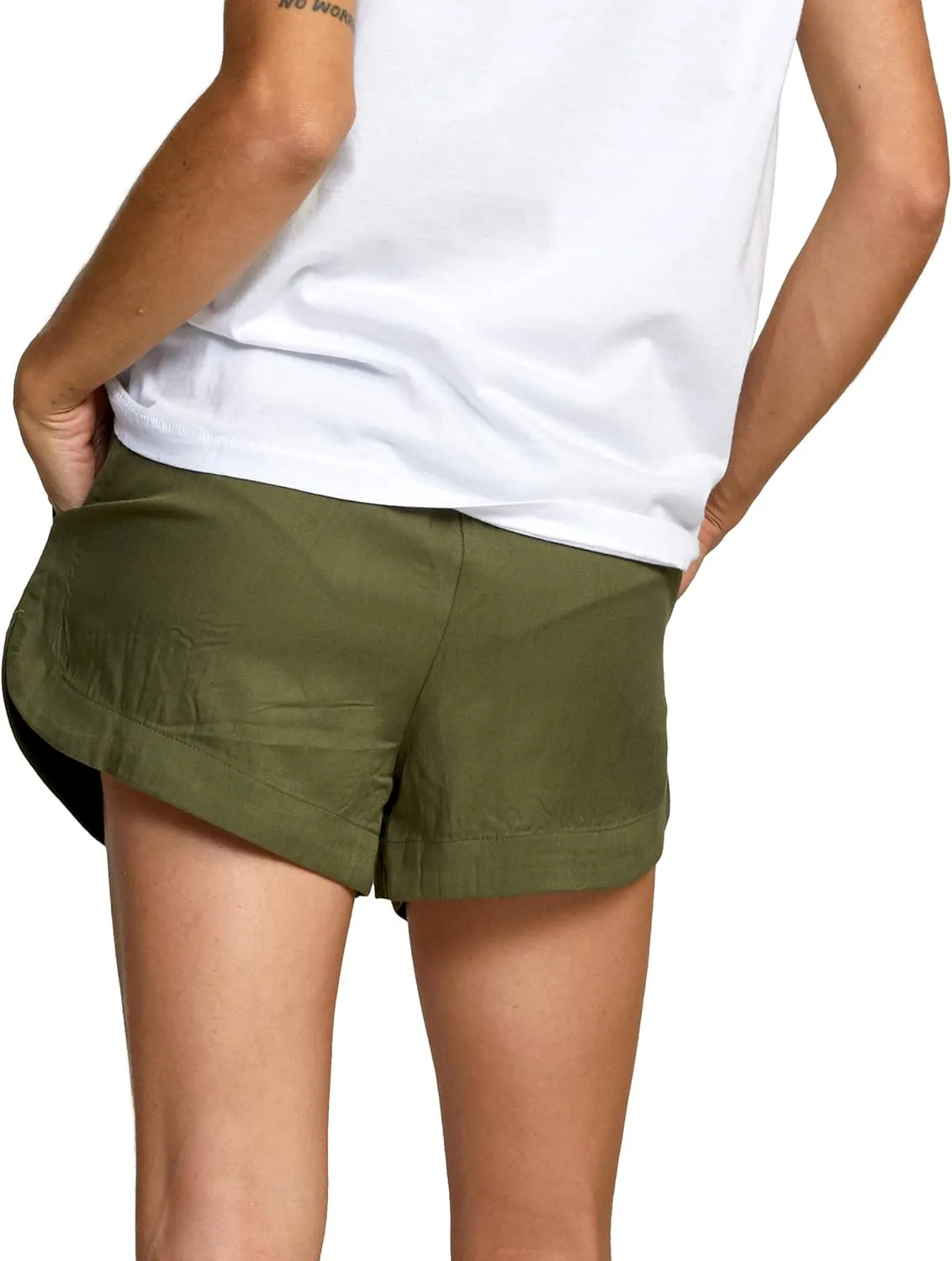 RVCA Women's Grounded Coverup Short