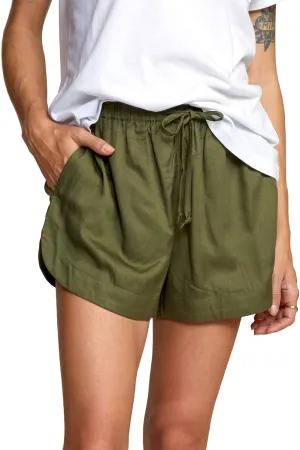 RVCA Women's Grounded Coverup Short