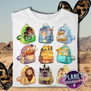 Safari Backpacks - Plush Hoodie
