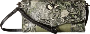 Sakroots Thea Phone Wallet Crossbody Sage Spirit Desert One Size
