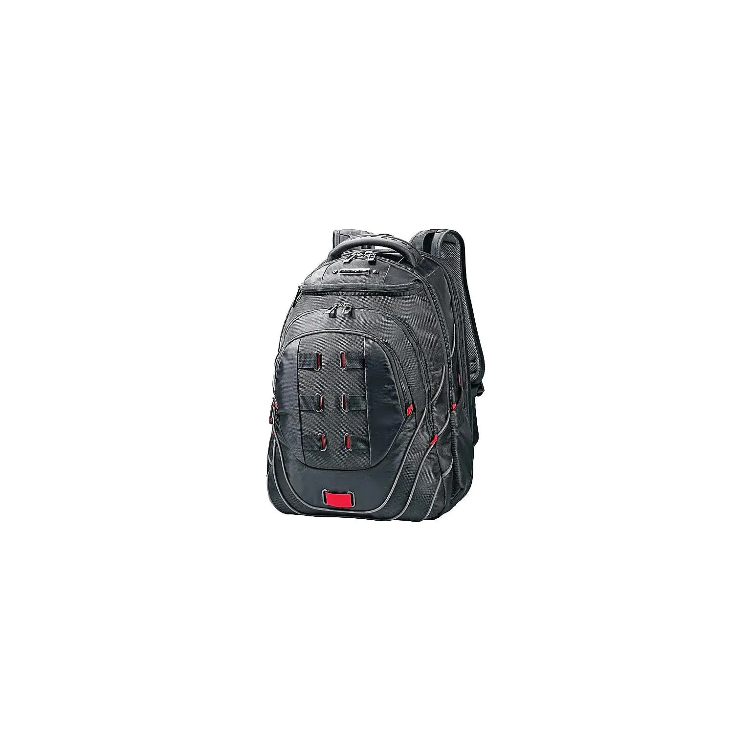 Samsonite Tectonic Perfect Fit Laptop Backpack, Black/Red (515311073)
