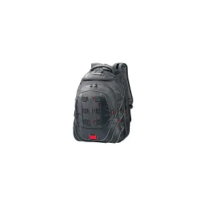 Samsonite Tectonic Perfect Fit Laptop Backpack, Black/Red (515311073)
