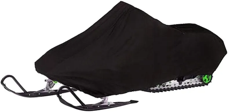 SBU 300D Snowmobile Travel and Storage Cover Compatible for 2022-2022 Polaris 850 RMK Khaos Matryx Slash 165 Sleds. Slush and Mud Protection
