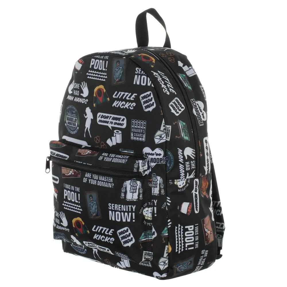Seinfield All Over Print Sublimated Backpack