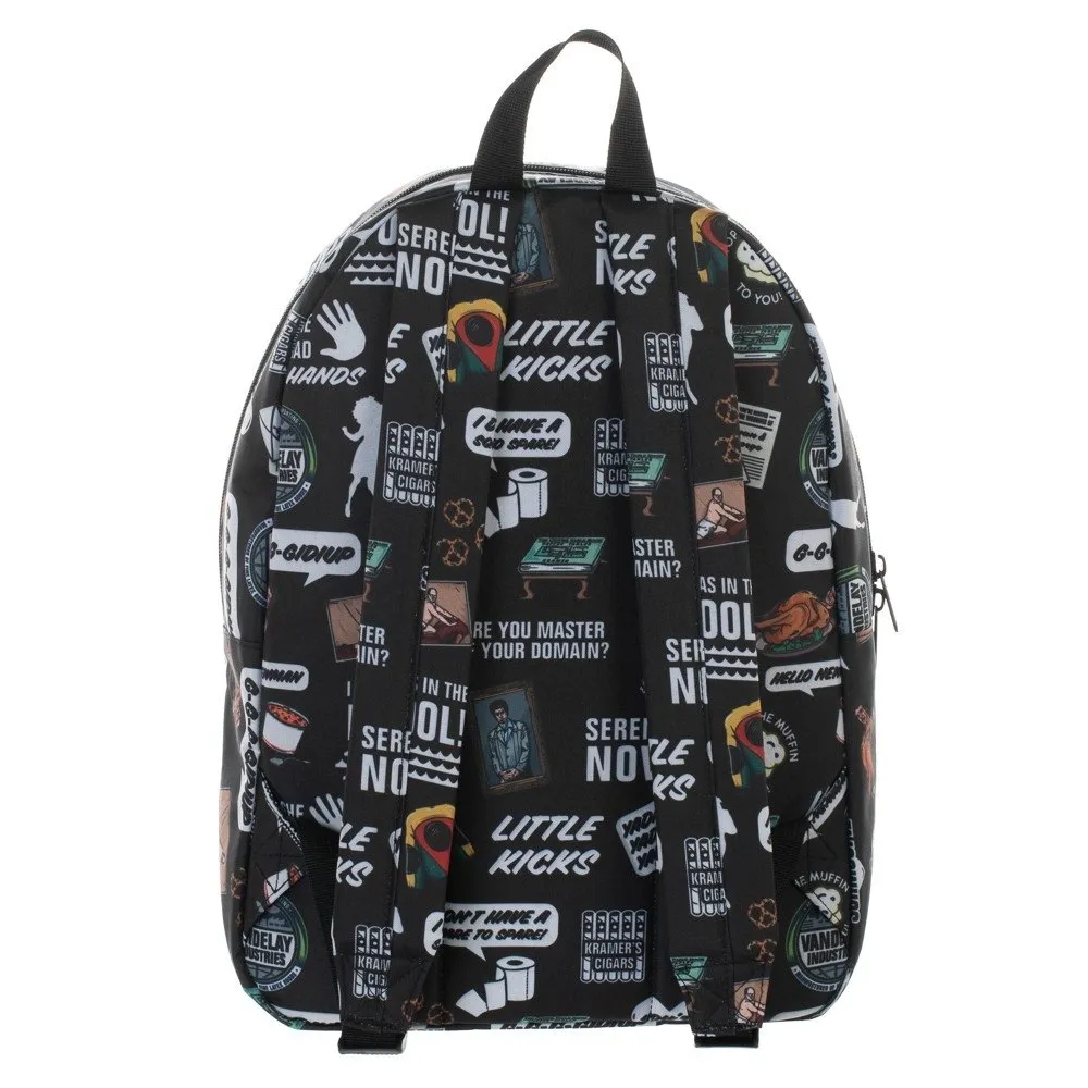 Seinfield All Over Print Sublimated Backpack