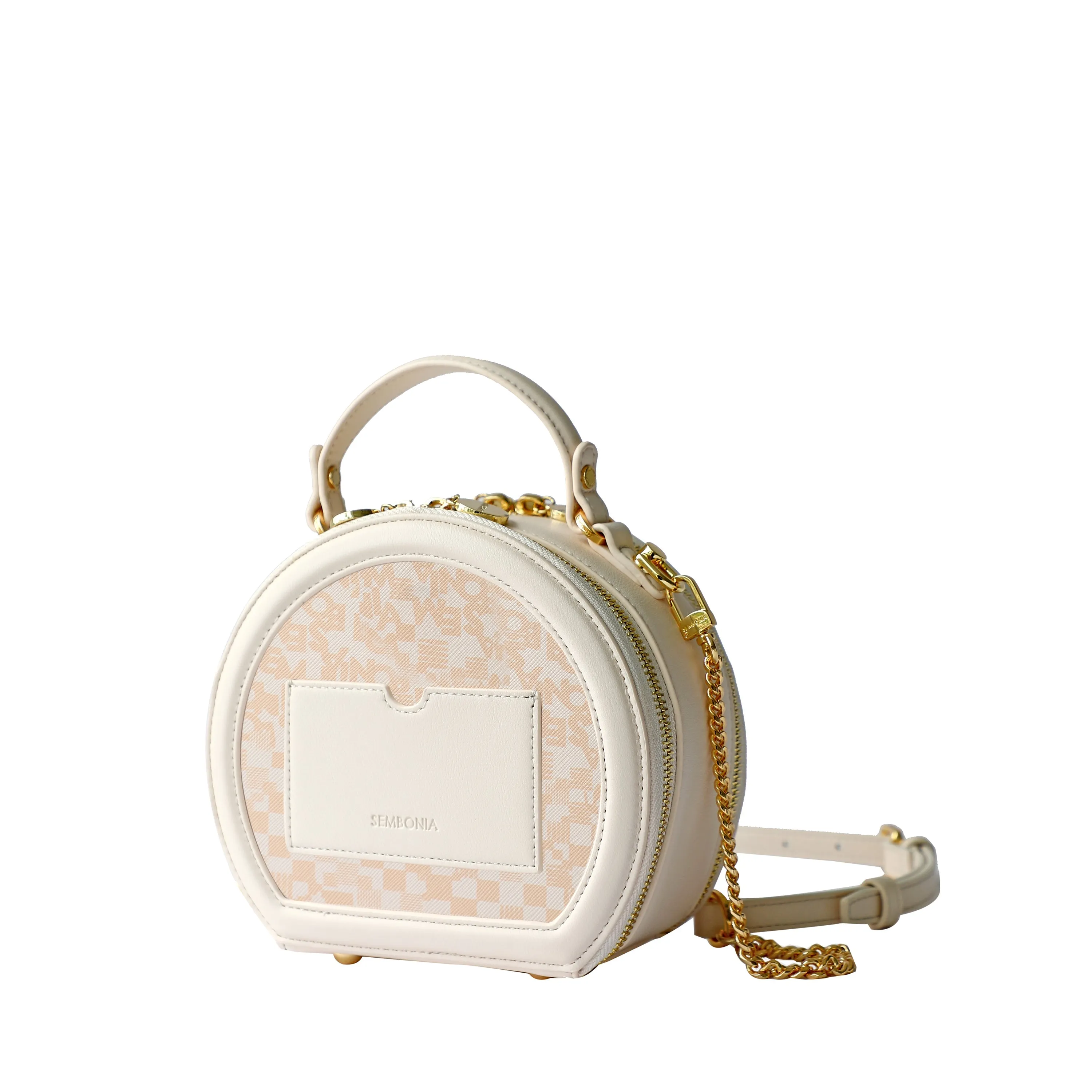 SEMBONIA Roulley Monogram Print Crossbody Bag 0603792-306S