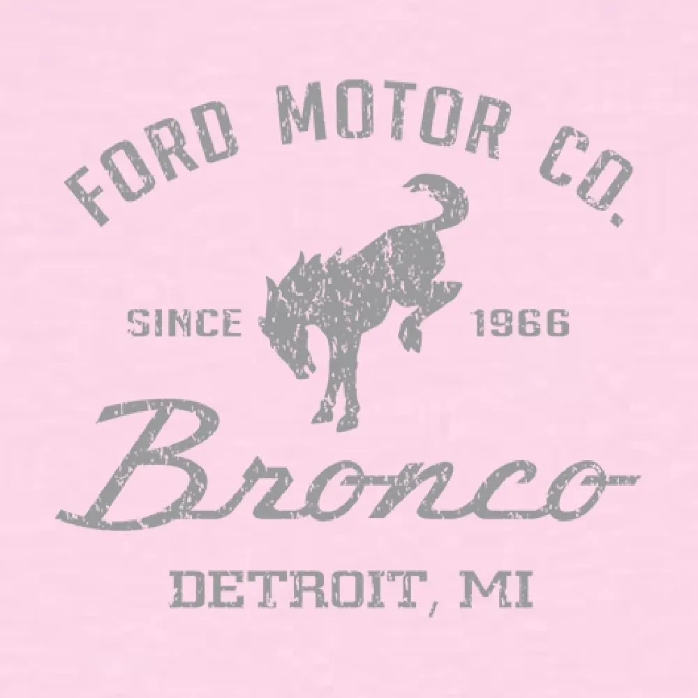 Shark & Hammer Ford Motor Co Detroit Michigan, Classic Bronco 1966 Cars and Trucks Hoodie Sweatshirt
