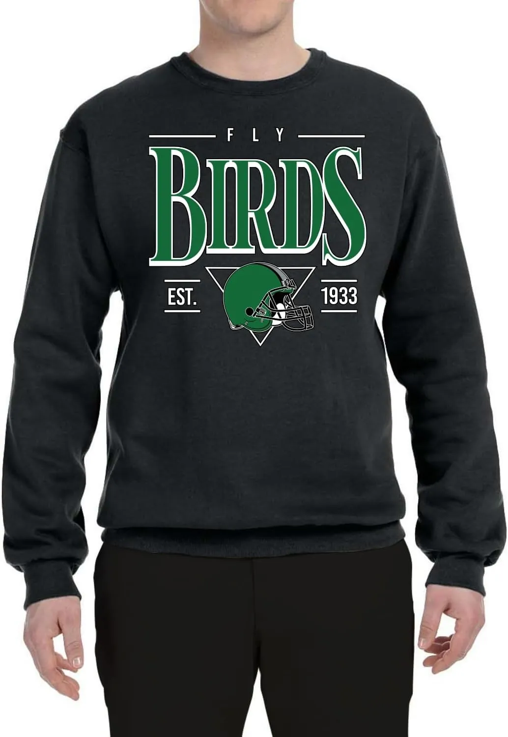 Shark & Hammer Philly PA Fan | PHI Phila Fantasy Football Sports Unisex Crewneck Sweatshirt