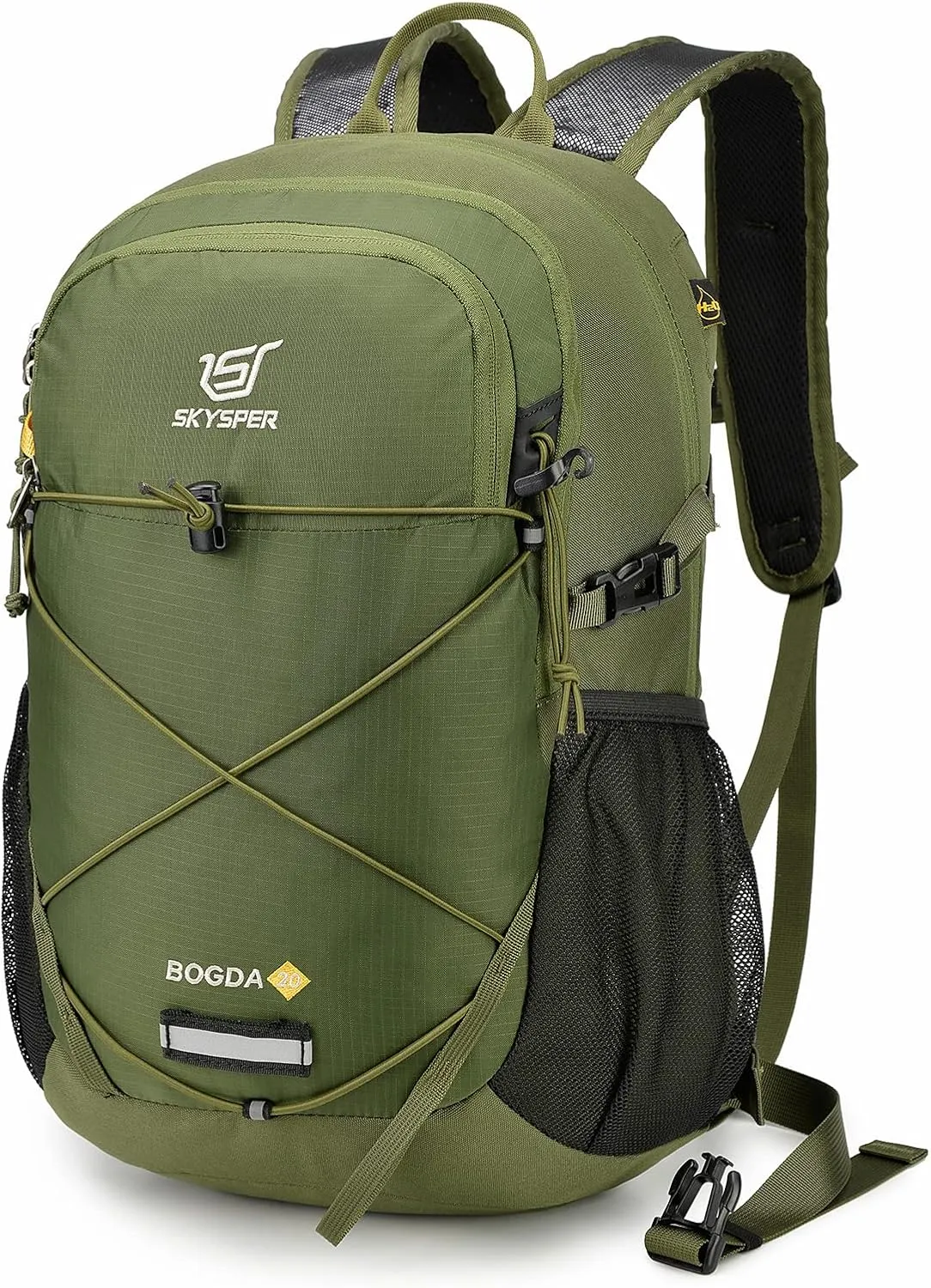 SKYSPER Small Hiking Daypack, 20L Lightweight Travel Backpacks Day Hike Pack with Waist Strap for Women Men