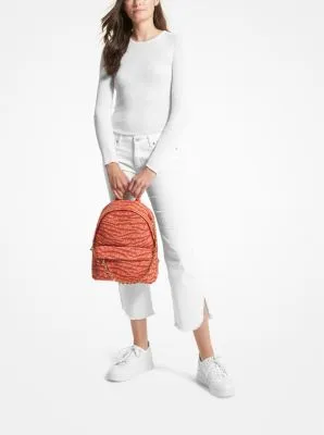 Slater Medium Animal Print Logo Backpack