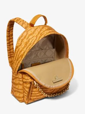 Slater Medium Animal Print Logo Backpack