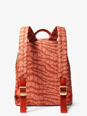 Slater Medium Animal Print Logo Backpack
