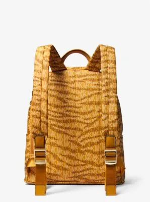 Slater Medium Animal Print Logo Backpack