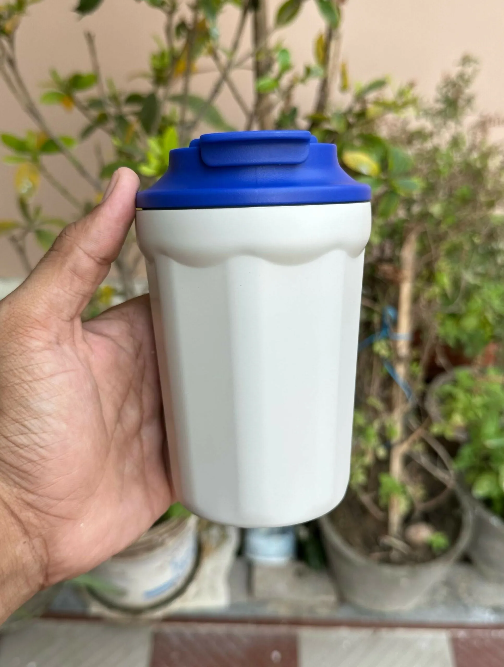 SLATOINDIA Coffee and Drinks Mug Vacuum Insulated Design (Random Colors)