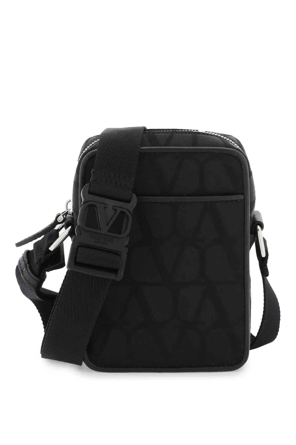 small black iconographe crossbody bag