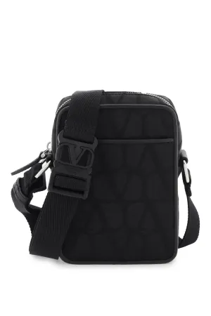 small black iconographe crossbody bag